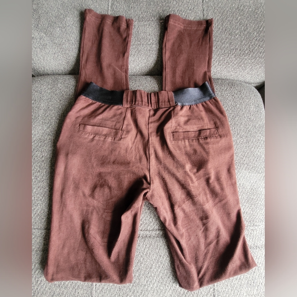 Helmut Lang Brown Pants In Size Small